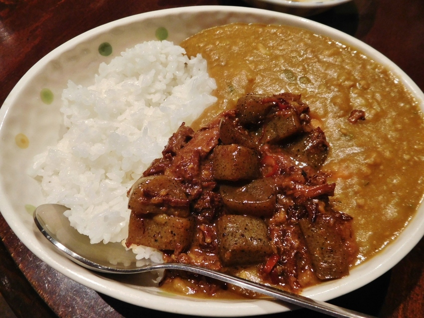 牛スジぼっかけカレー！