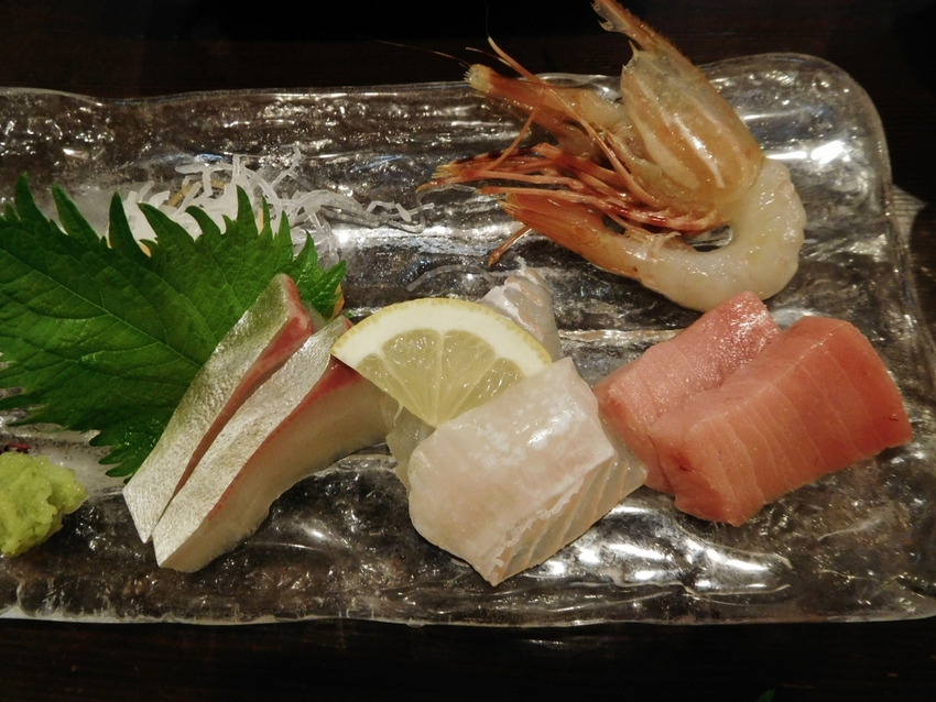 季節のお造り　四種盛り！