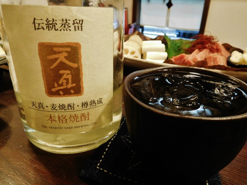 岐阜は下呂の麦焼酎！