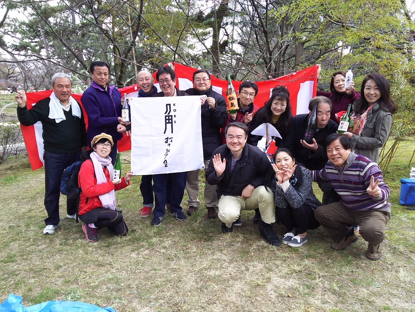 神戸角打ち学会花見の宴♪