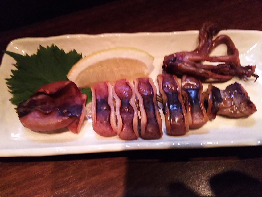 スルメいか丸干し（わた入り）