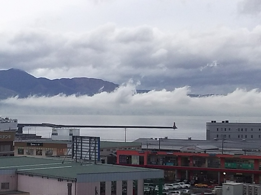 大分市は雨が上がりました！