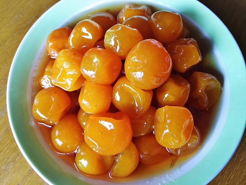 金柑（キンカン）を煮ました！