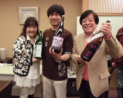 竹泉の田治米（たじめ）社長と！