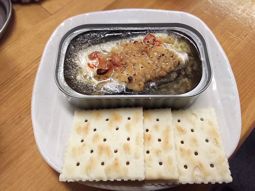オイルサーデン・ペペロンチーノ...
