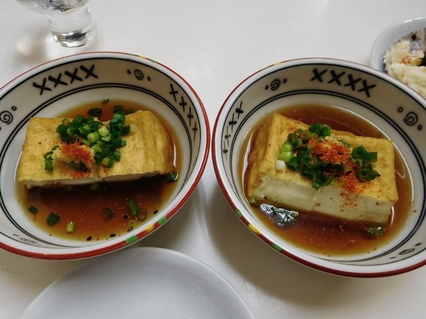 一味はたっぷり掛けます。