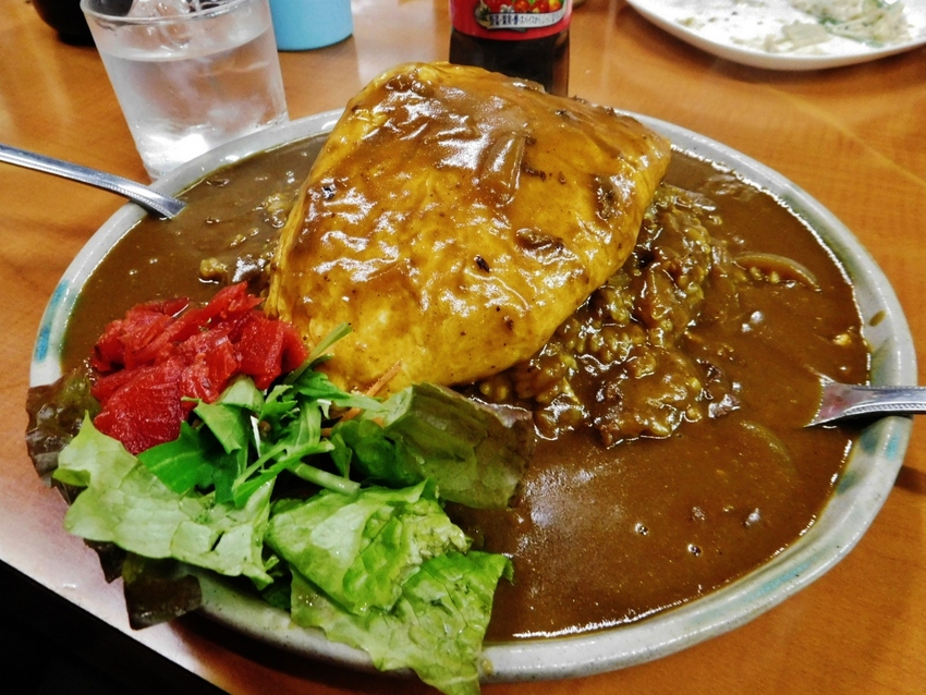 超BIGドラオムカレー！