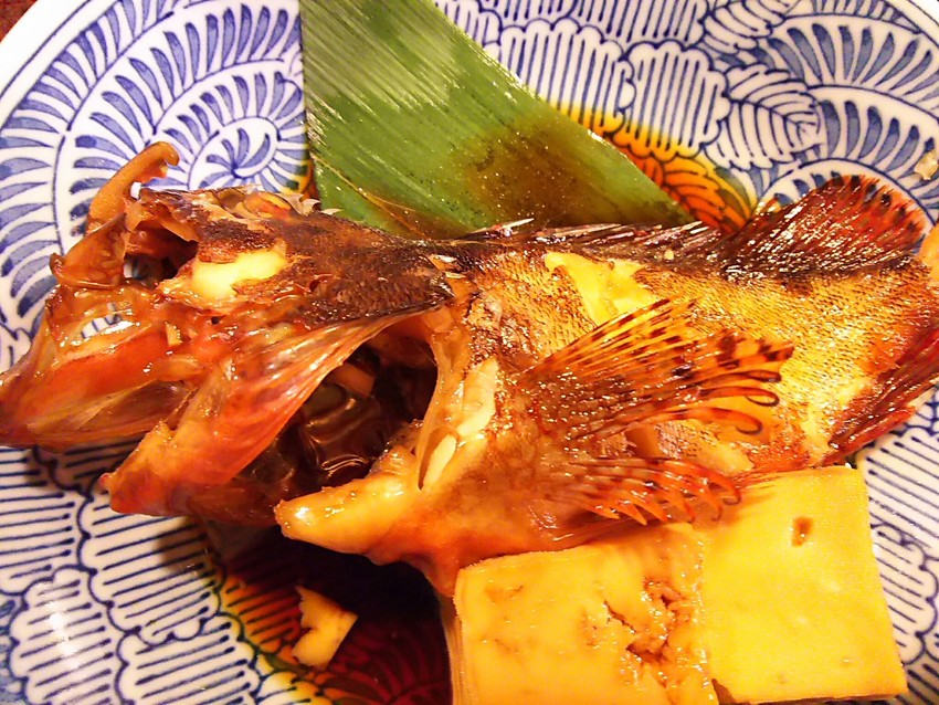 ホゴの煮付け！