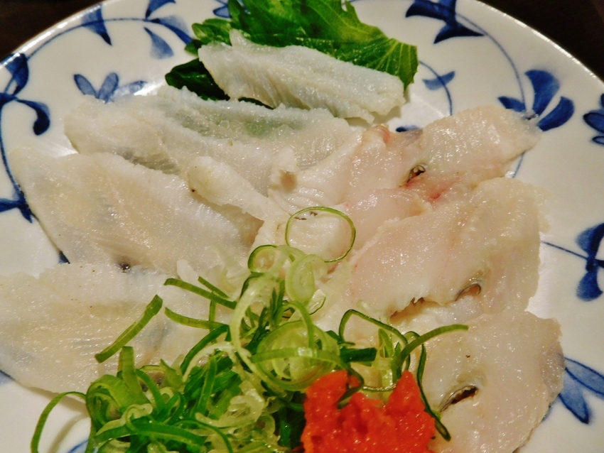 活ハモと大穴子の造り！