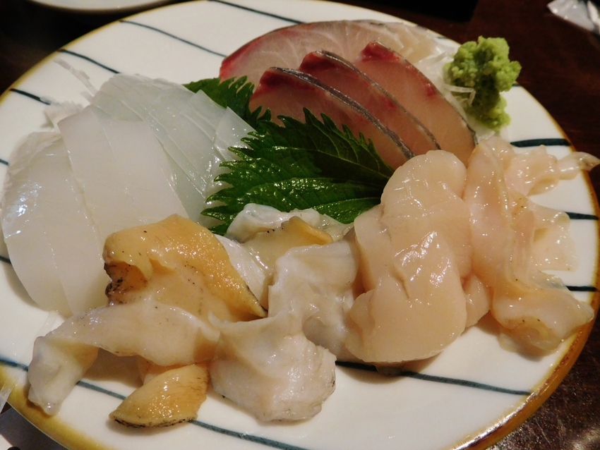 刺し身４種盛り！