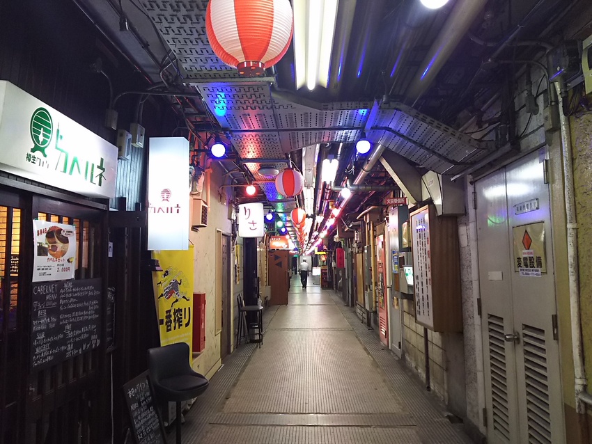 元町有楽名店街の夏祭り