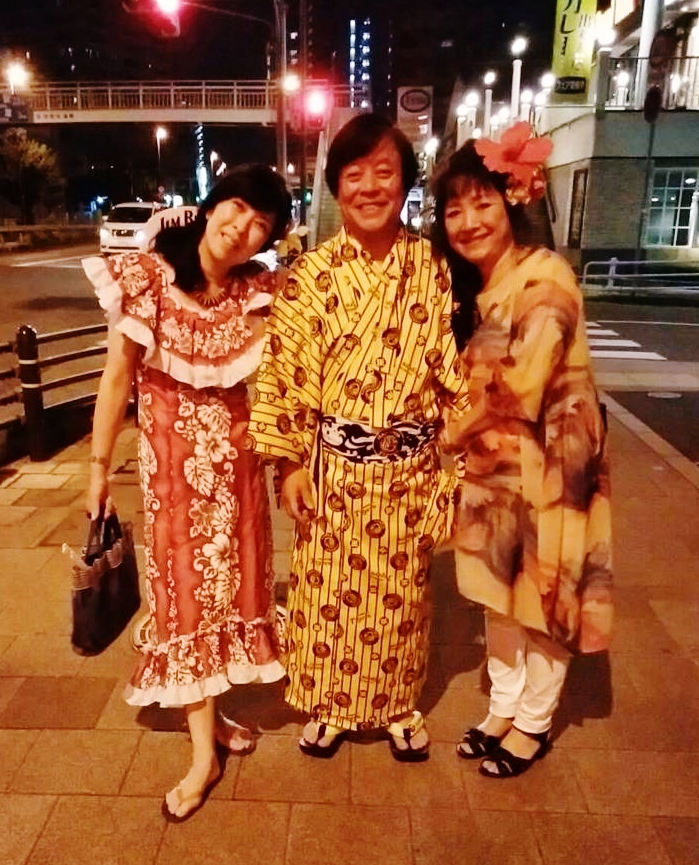 今夜は盆踊り！
