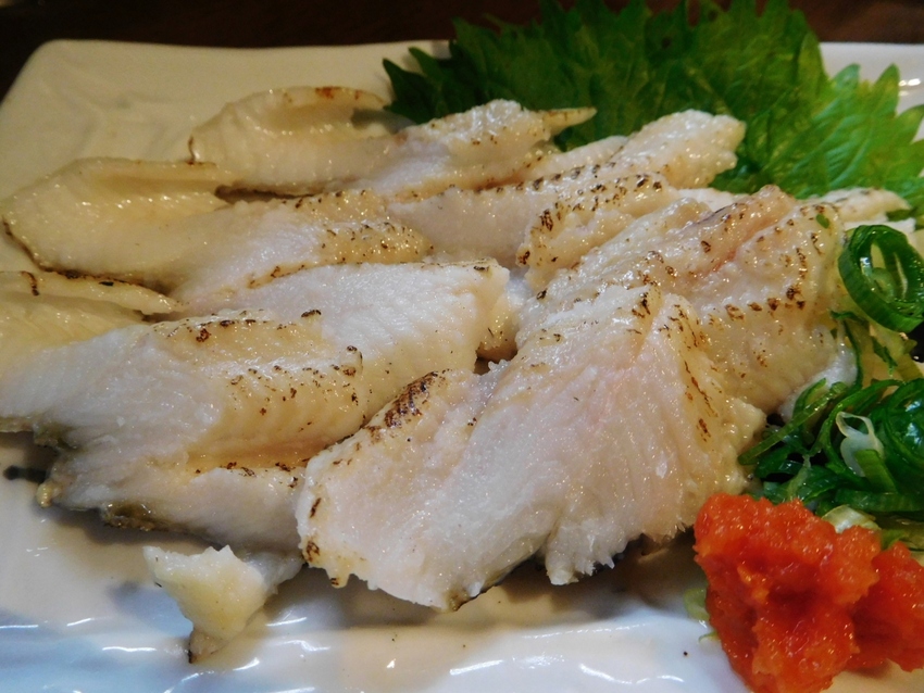 活あなご炙りポン酢（淡路物）