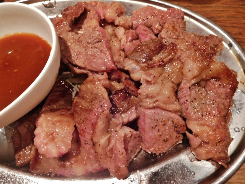 ライオン堂キングビフテキ！