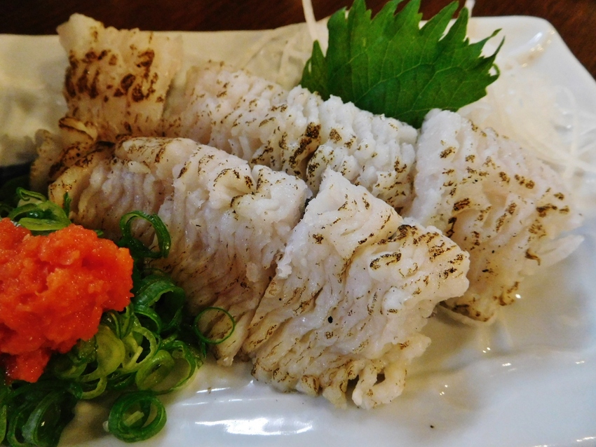 鱧焼き霜造り！