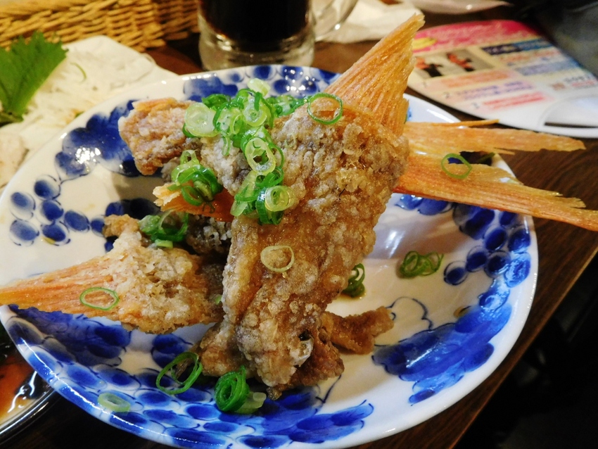 金目鯛の骨せんべい！