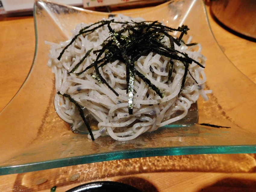 冷やし黒胡麻そうめん！
