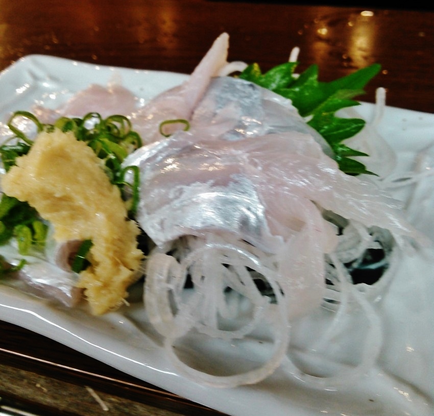 太刀魚の造り！