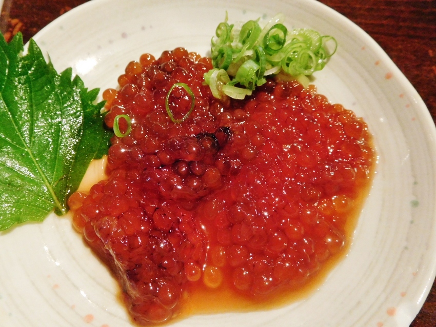 「すじこ醤油漬け」