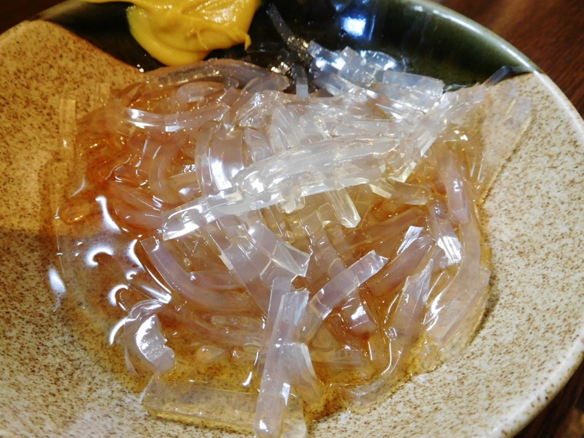 アテはところてん！