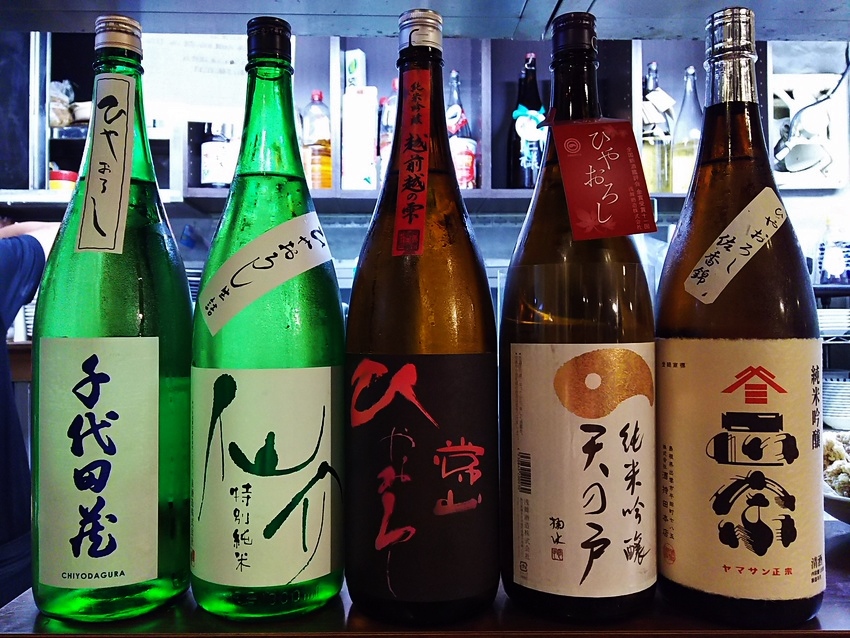 冷やおろしが続々と！