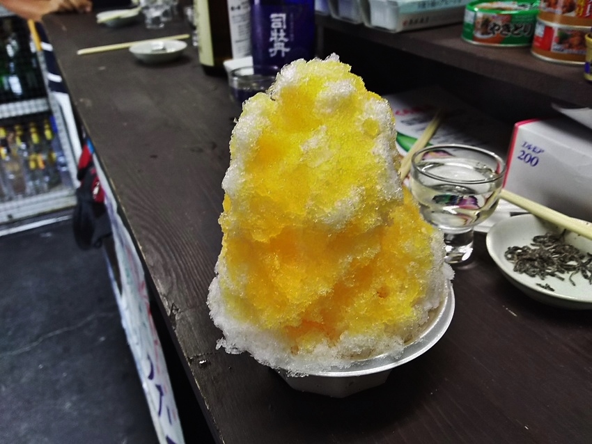 かき氷のある角打ち！