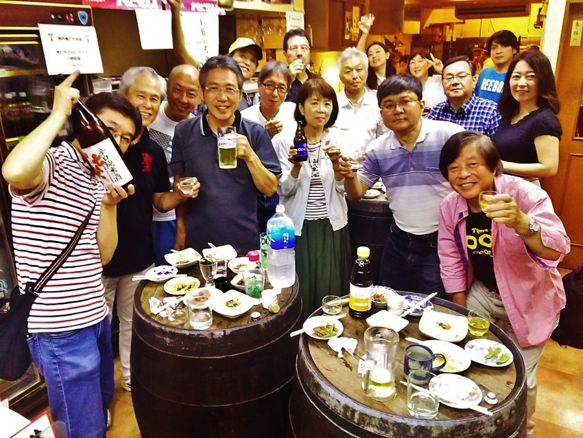 角打ちの日の打ち上げ in 明...