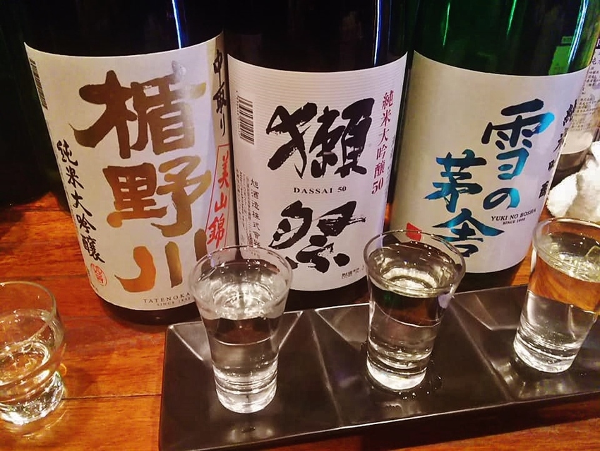 日本酒12種類を呑み比べ！
