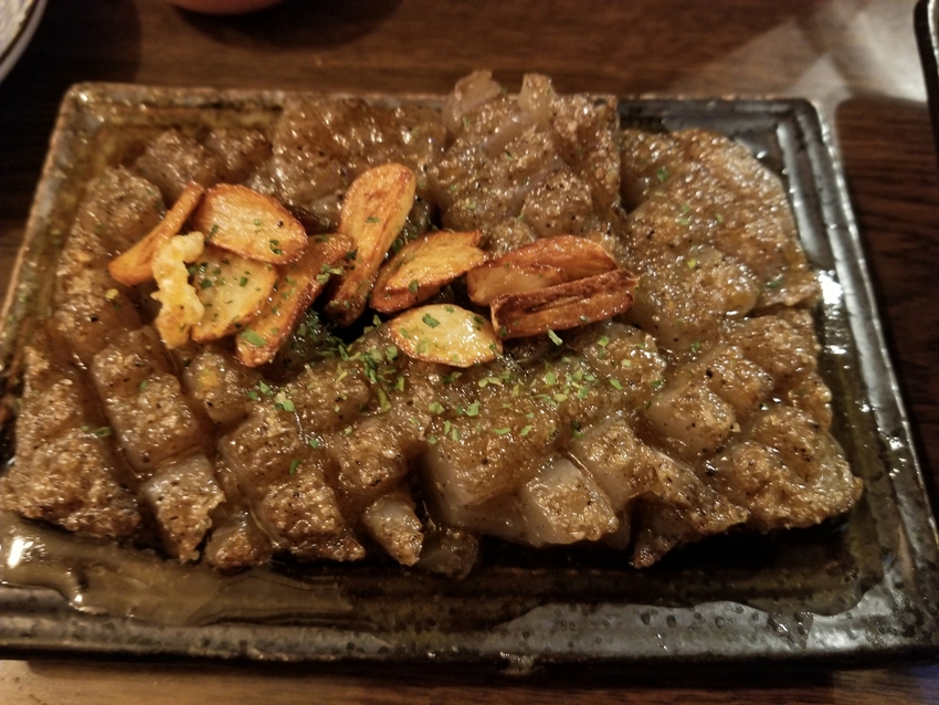 コンニャクステーキを‼️