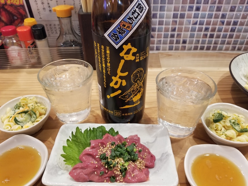 無敵のおやじで食事を‼️