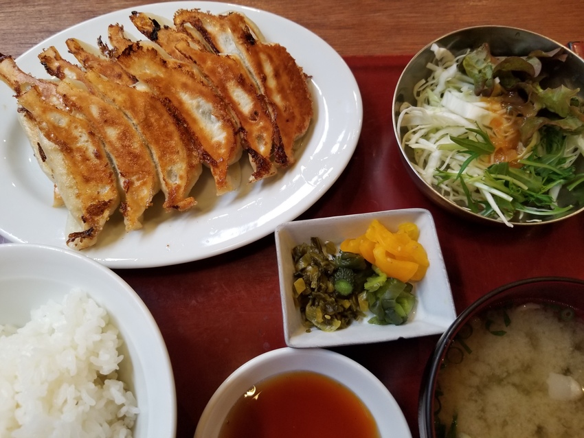 お昼はドラゴン餃子で‼️
