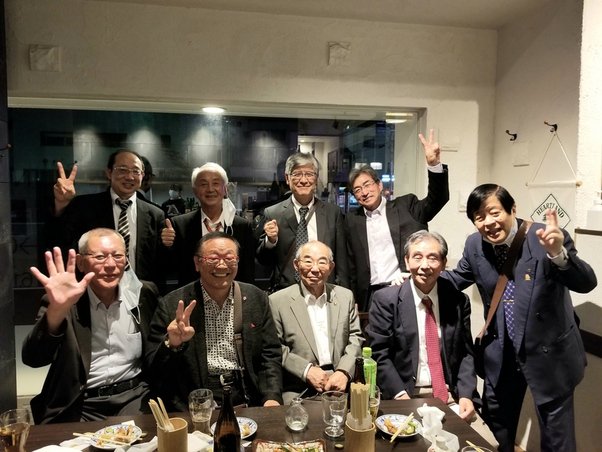 大工OB会を七村酒店で‼️