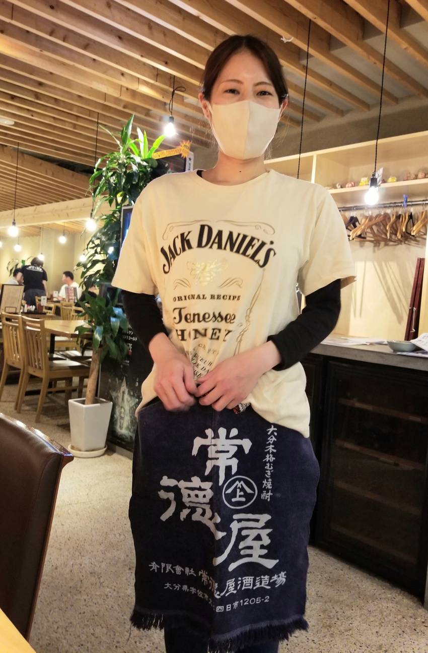 看板娘の酒蔵前掛け‼️