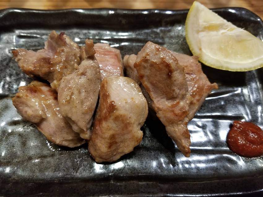 豚のホホ肉のソテーを‼️