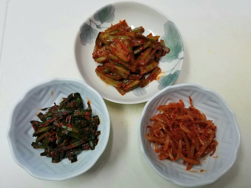 3種類のキムチを作った‼️