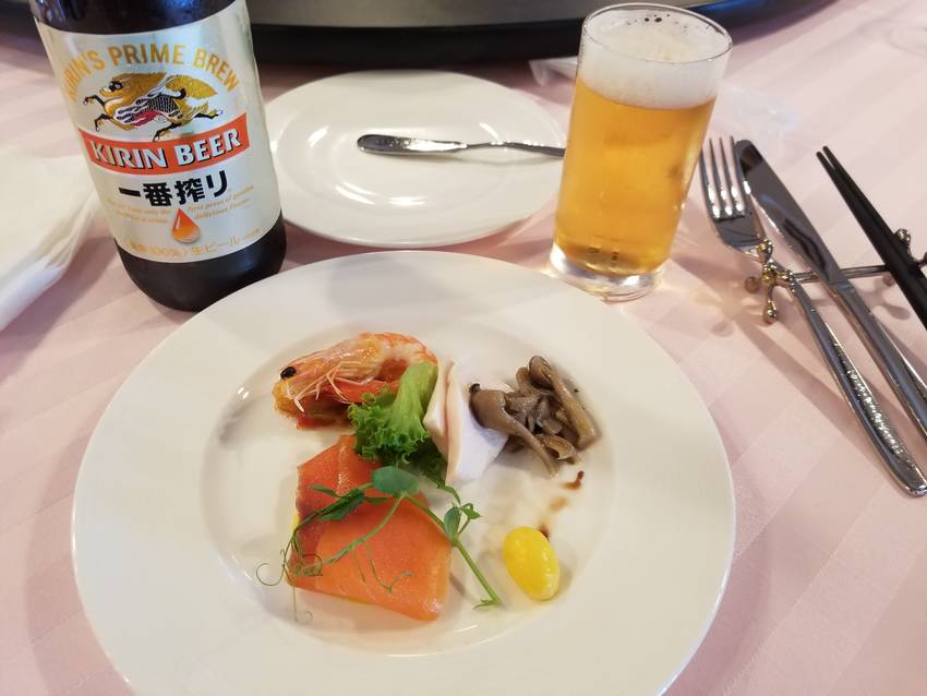 ホテル日航大阪の料理‼️