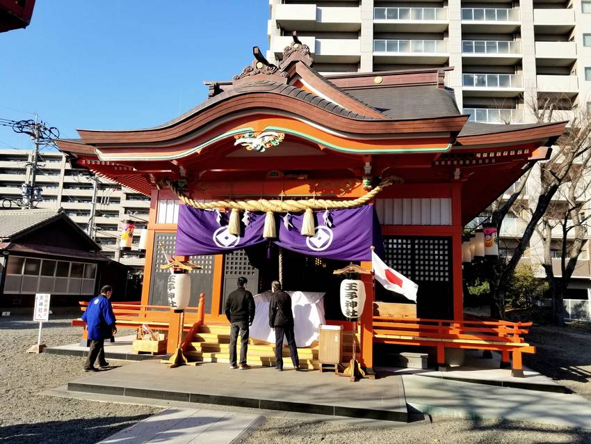 初詣は地元の氏神さまに‼️