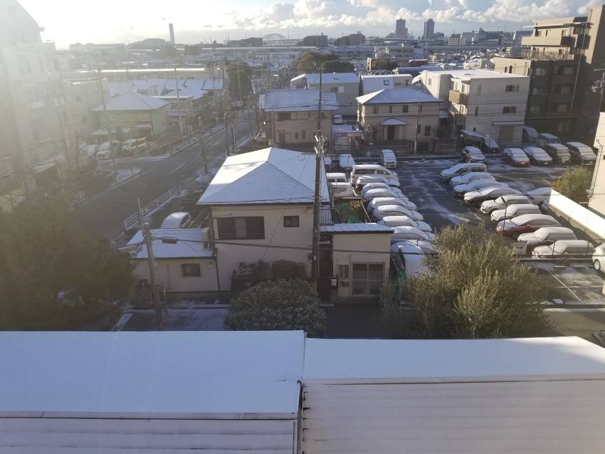 久しぶりに神戸も積雪が❄️☃️