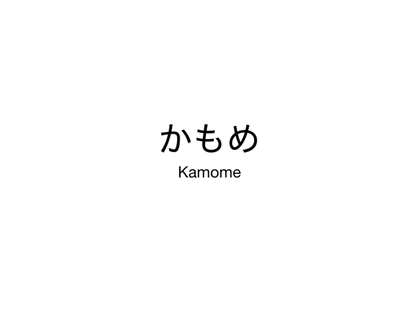 かもめ　Kamome