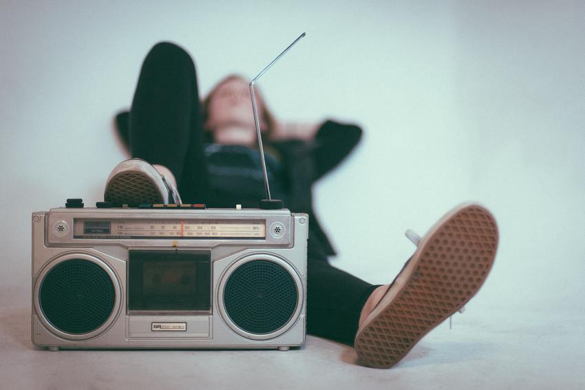 音楽を聴く