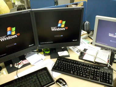 PCの作業