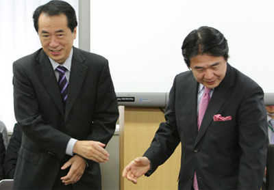 菅 vs 竹中