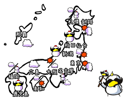 明日はどっちだ？