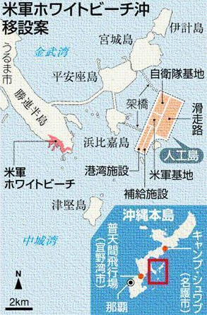 ホワイトビーチ案は何だったのか...