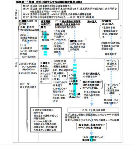 福島原子力事故調査報告書
