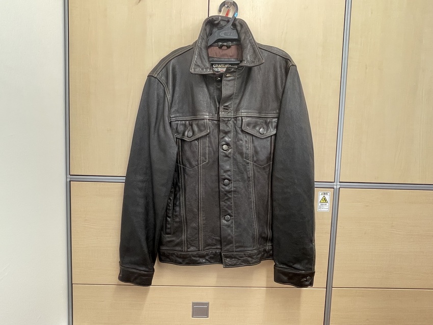 Leather Jean Jacket