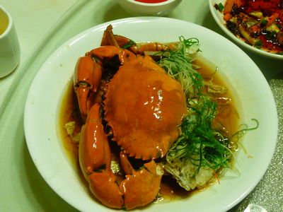 ついにカニ料理