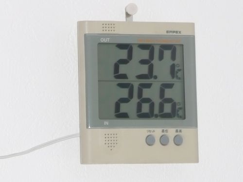 やっと熱帯夜から開放
