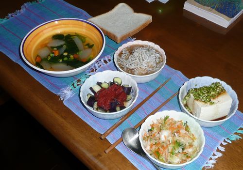 今朝の食事（9月16日）