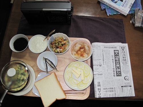 今朝の食事（12月19日）